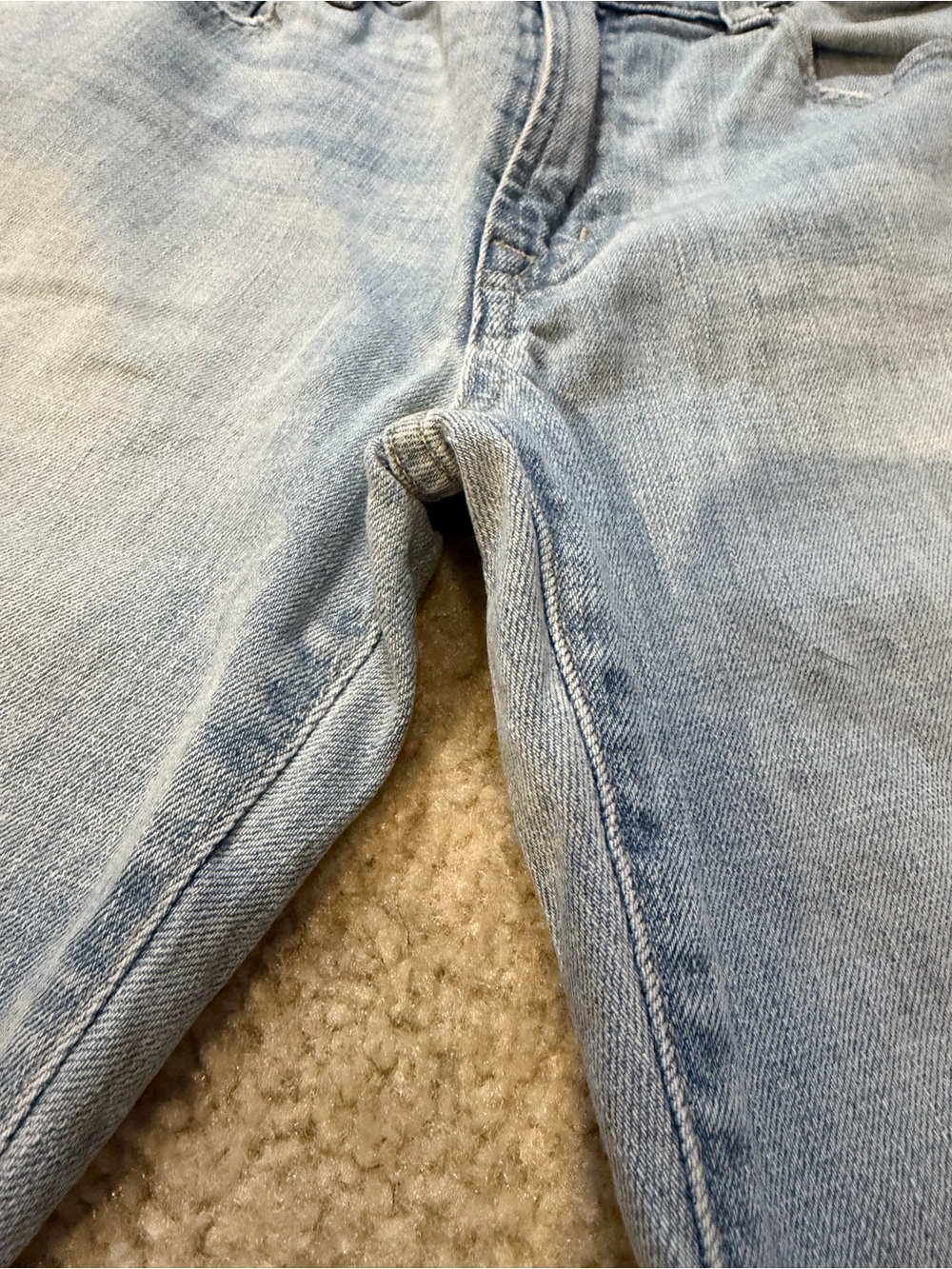 GAP Denim 1969 | Light Wash Raw Hem Straight Leg Jeans ✨ size 29 - Picture 5 of 15